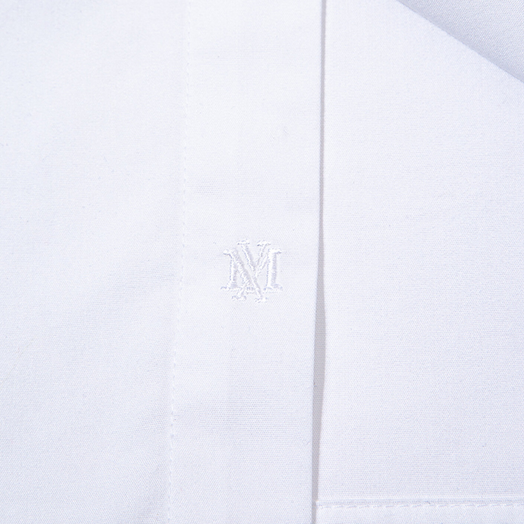 Mavi Kolay Ütülenebilir Beyaz Gömlek Slim Fit / Dar Kesim 0211571-620