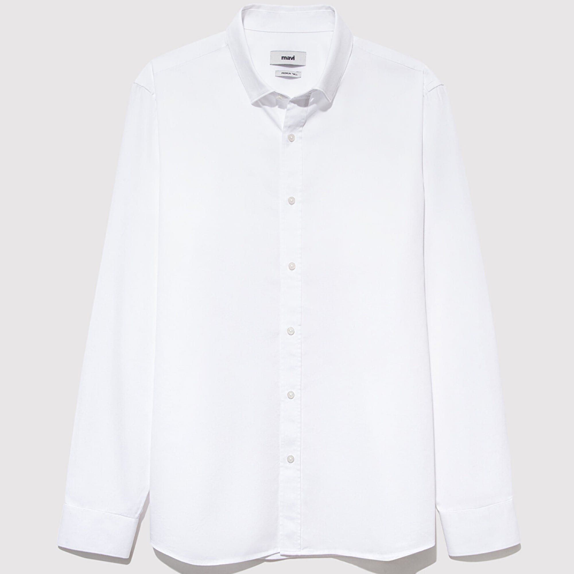 Mavi Tencel TM Beyaz Gömlek Slim Fit / Dar Kesim 0211573-620