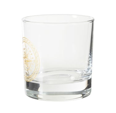  COMPASS VİSKİ BARDAĞI GOLD 300 ML