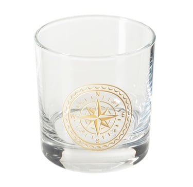  COMPASS VİSKİ BARDAĞI GOLD 300 ML