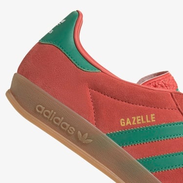  adidas Gazelle Indoor Kadın Kırmızı Spor Ayakkabı