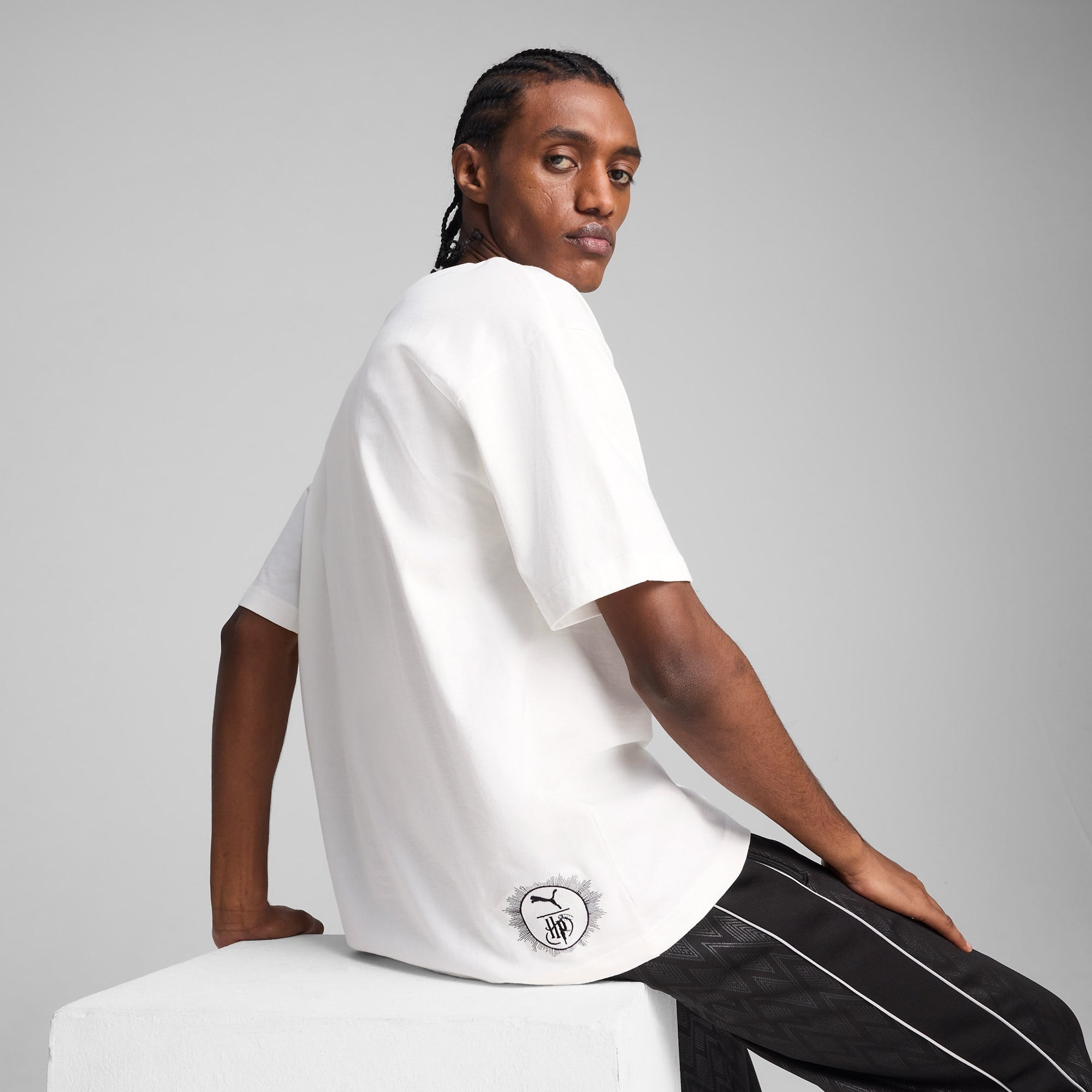 Puma X Harry Potter Unisex Beyaz T-Shirt