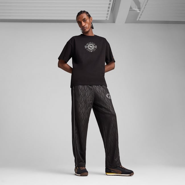  Puma X Harry Potter Unisex Siyah Oversize T-Shirt