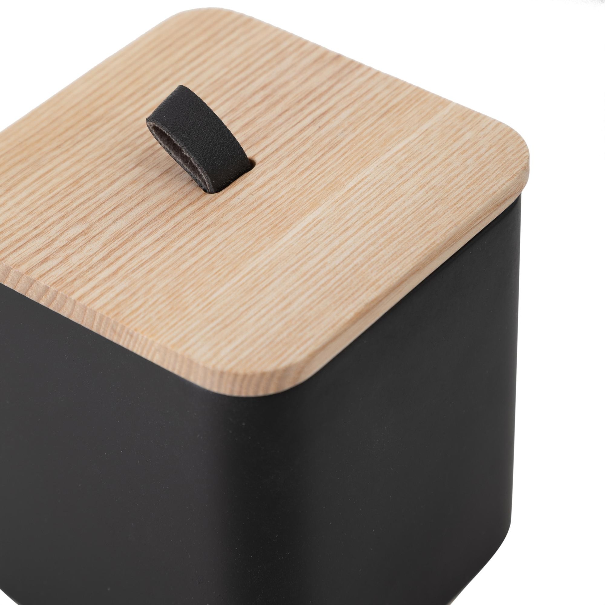 BOHO PAMUKLUK SİYAH 9,1X9,1X10,3