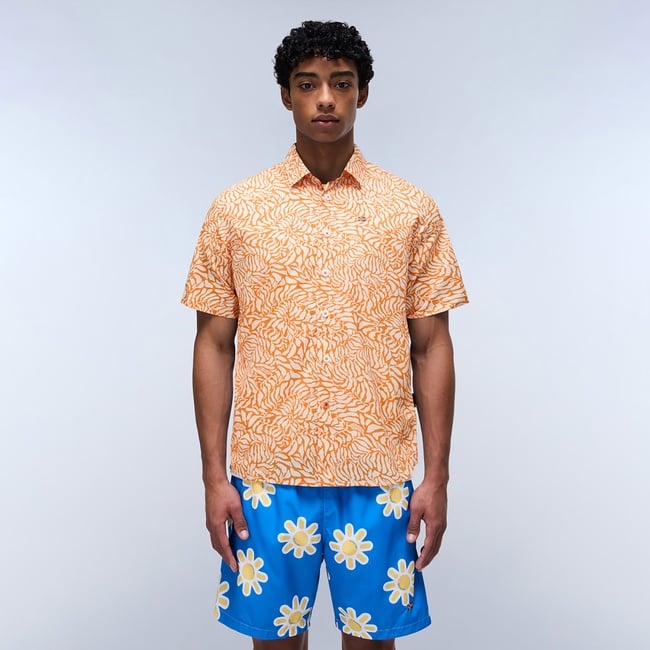  Napapijri  G-Ronge SS 1 Erkek Renkli Gömlek