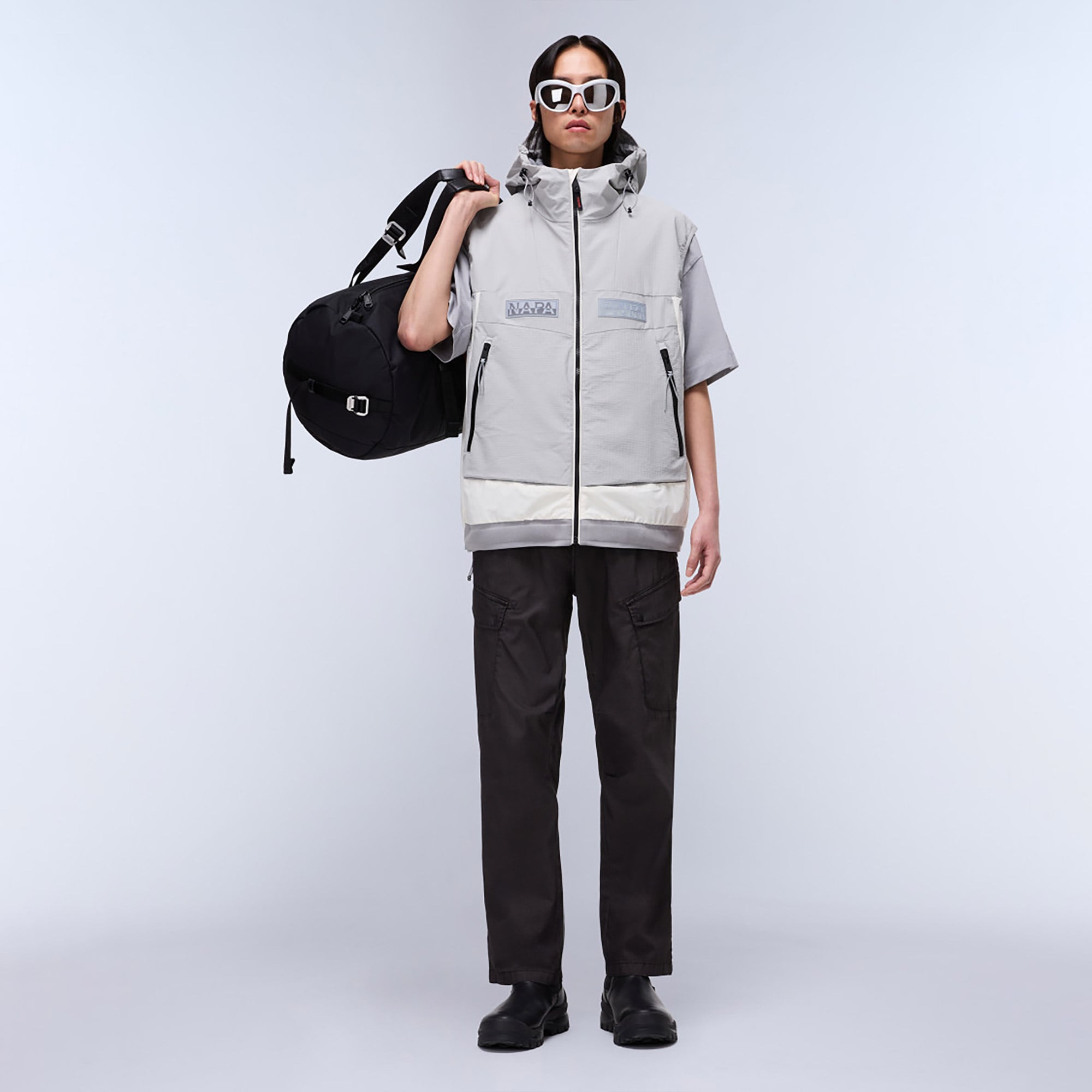  Napapijri  M-Senio Cargo Erkek Siyah Pantolon