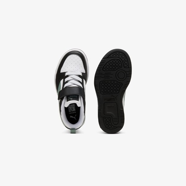  Puma Rebound V6 Lo Ac+ Ps Çocuk Siyah Spor Ayakkabı
