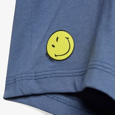  adidas Tennis Çocuk Mavi Şort Takım