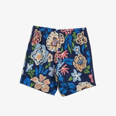  adidas Originals Flowers Çocuk Mavi Şort Takım
