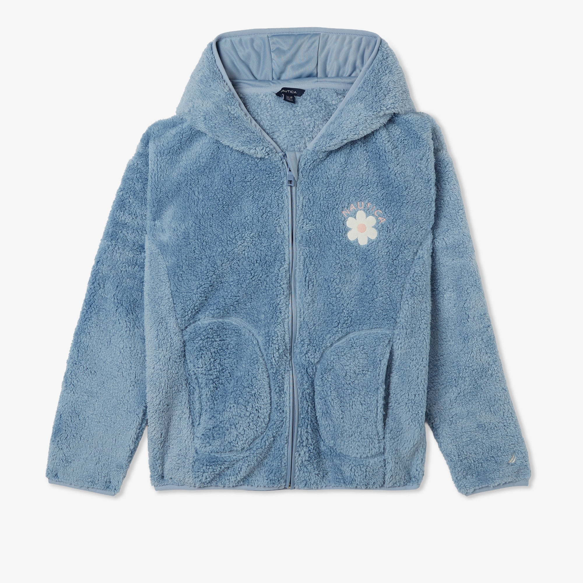  Nautica Knit Active Top Çocuk Mavi Sweatshirt