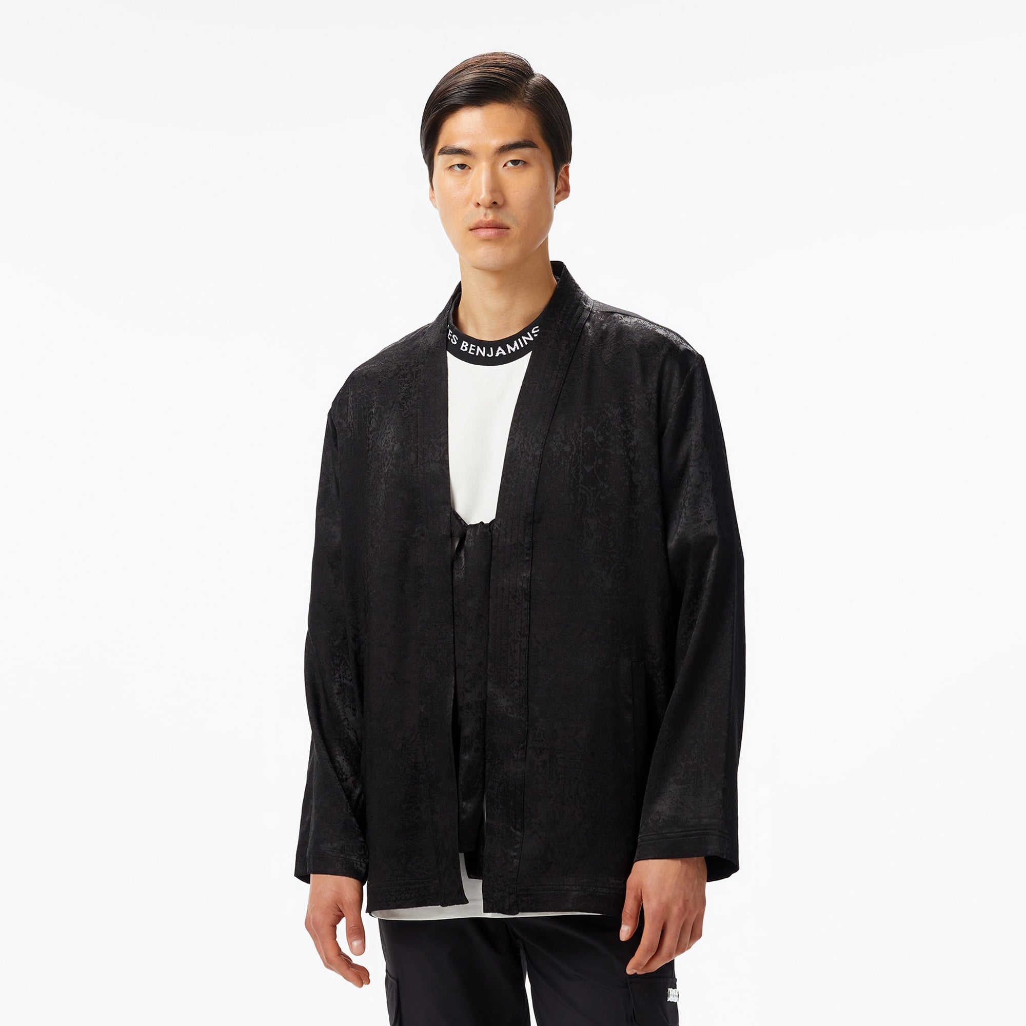 Les Benjamins Classic 401 Full Zipped Unisex Siyah Sweatshirt