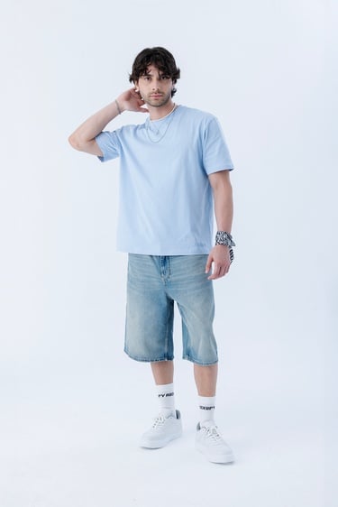  CORVİN SKY BLUE UNİSEX T-SHİRT