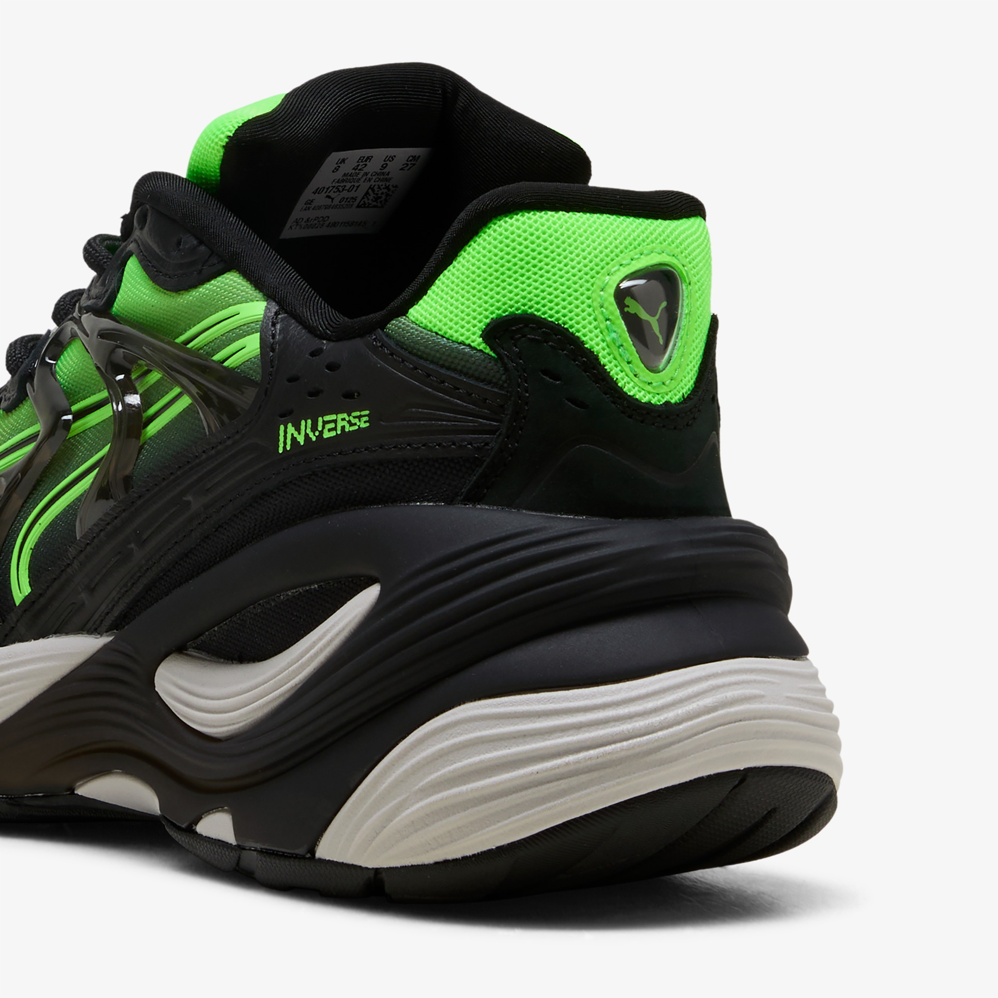 Puma Inverse Mutant Kadın Yeşil Spor Ayakkabı