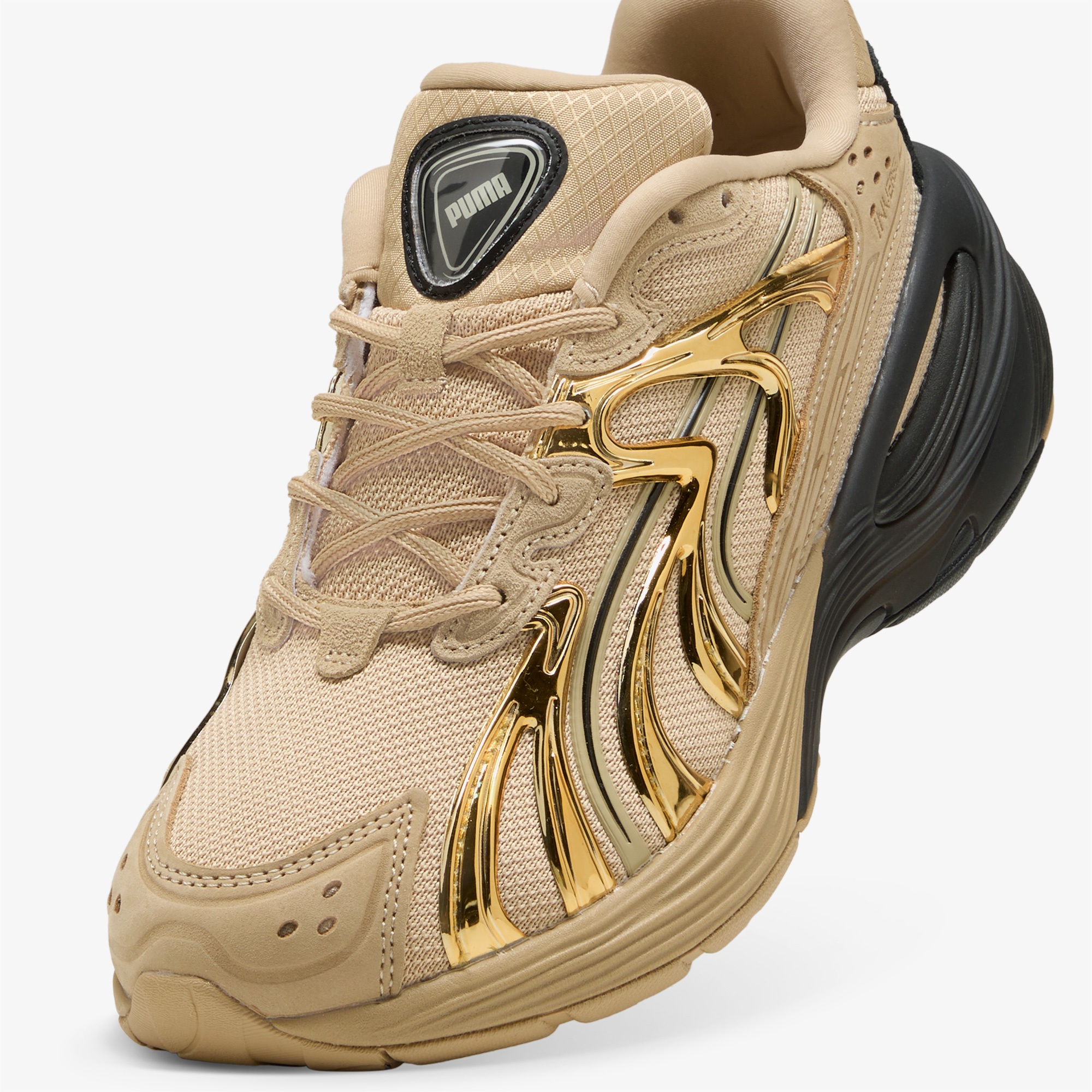 Puma Inverse Rapid Erkek Krem Spor Ayakkabı