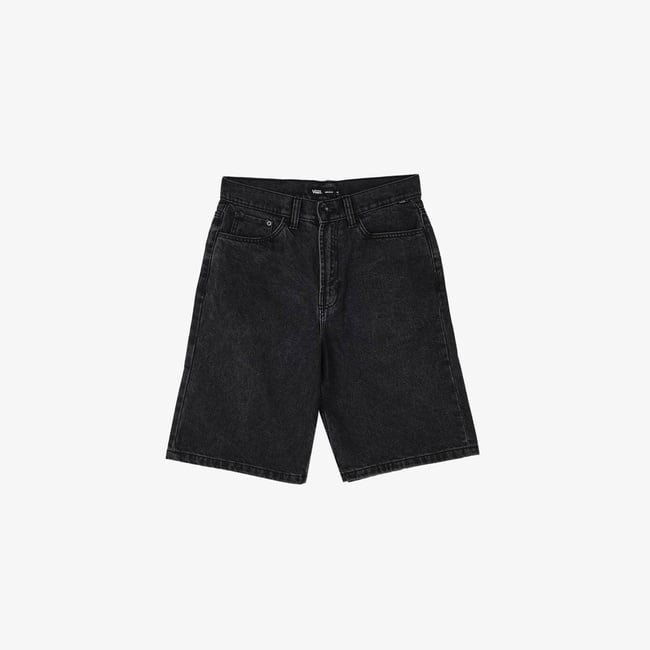  Vans Check-5 Baggy Denim Erkek Siyah Şort