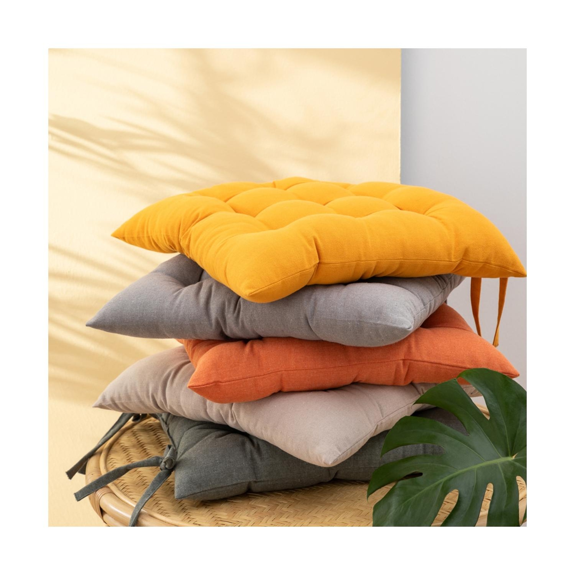 NIMES SANDALYE MİNDERİ GRİ 45X45