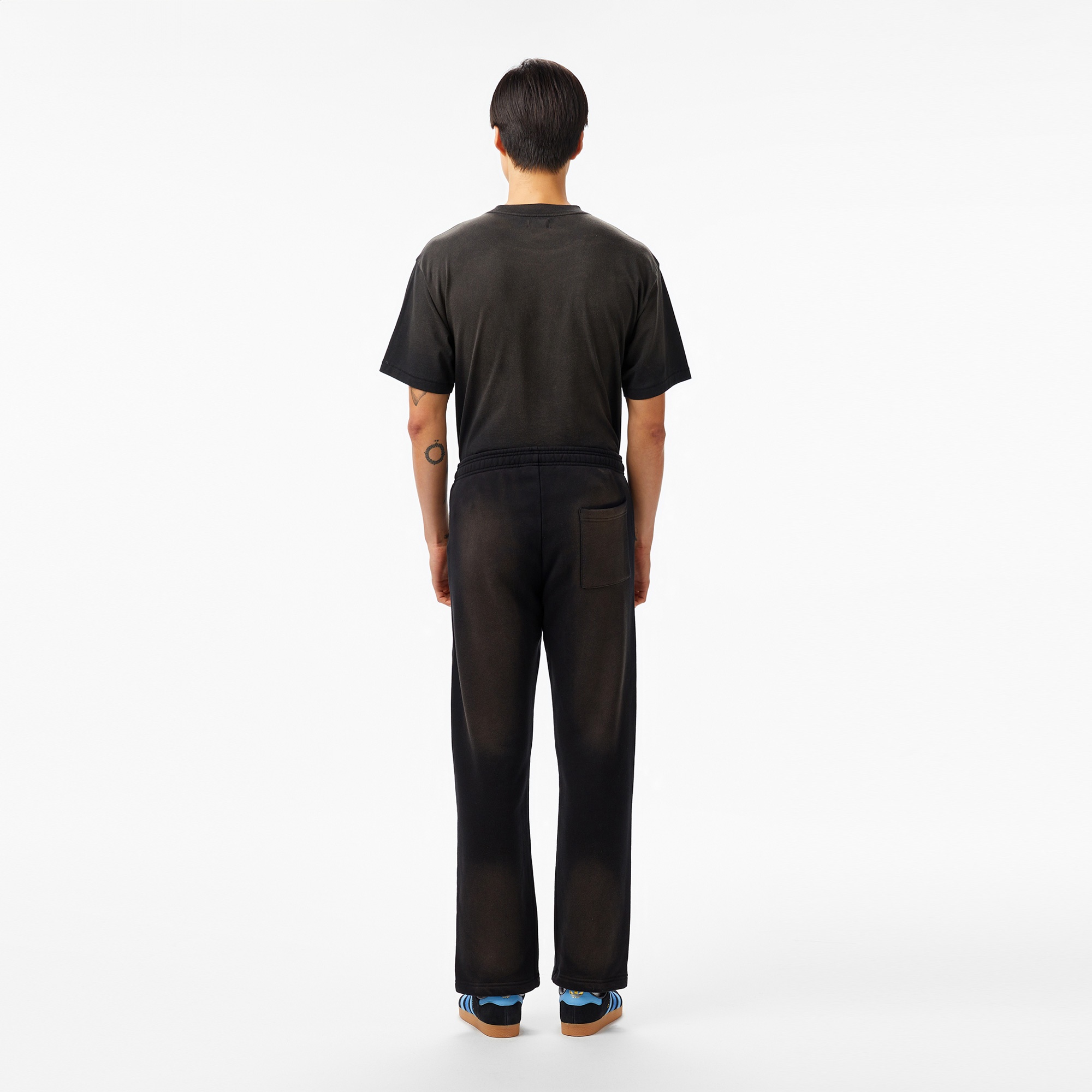 The Markert Static Arc Opened Erkek Siyah Eşofman Altı