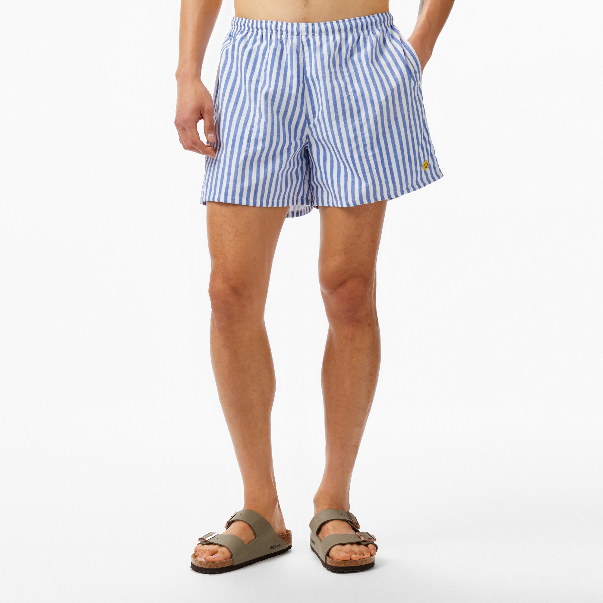 The Market Smiley Classic Erkek Mavi Mayo