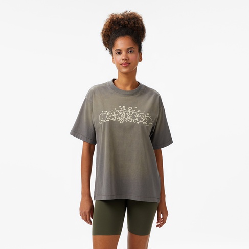  The Market Crash Unisex Yeşil T-Shirt