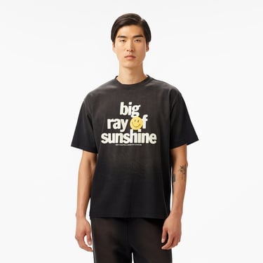  The Market 'Big Ray Of Sunshine' Unisex Siyah T-Shirt