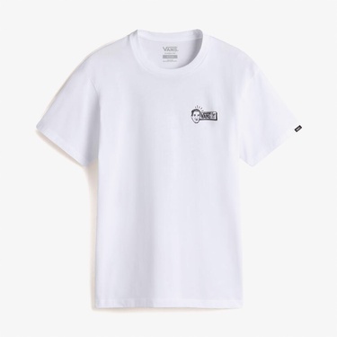  Vans Death Grip Ss Erkek Beyaz T-Shirt