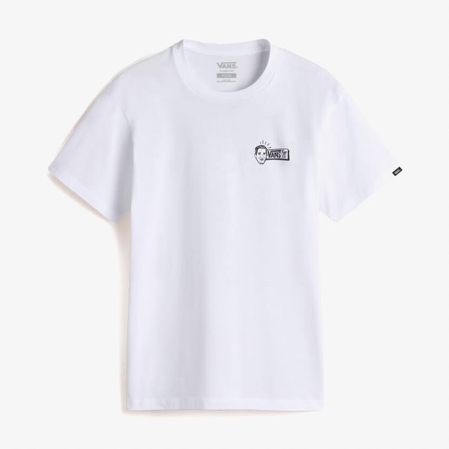  Vans Death Grip Ss Erkek Beyaz T-Shirt