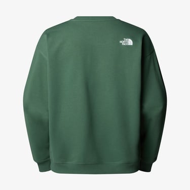  The North Face Oversized Crew Erkek Yeşil Mont