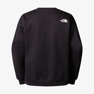  The North Face Oversızed Crew Erkek Siyah Sweatshirt