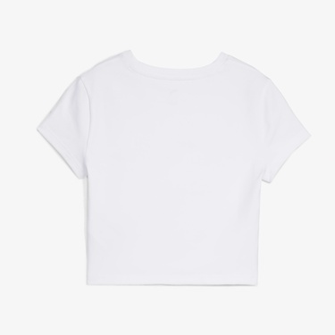  Puma Wardrobe Ess Baby Kadın Beyaz T-Shirt