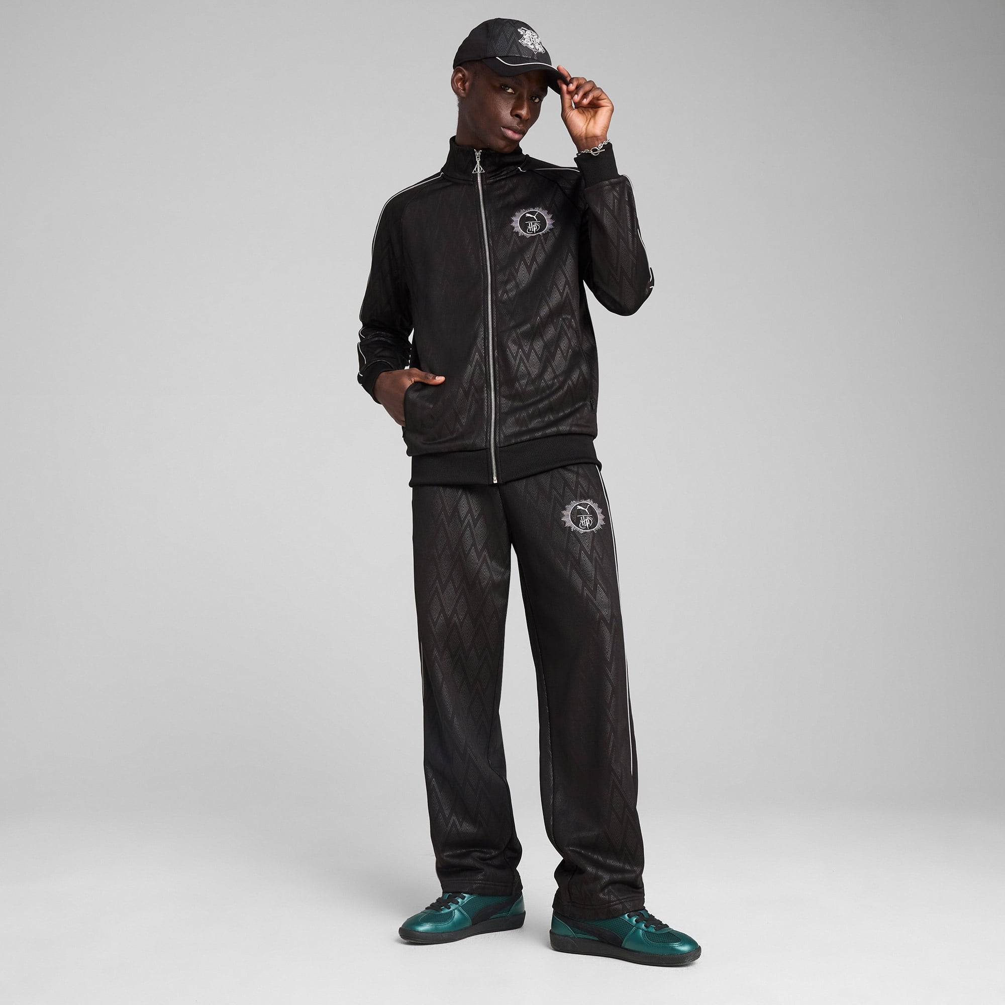 Puma X Harry Potter T7 Erkek Siyah Ceket