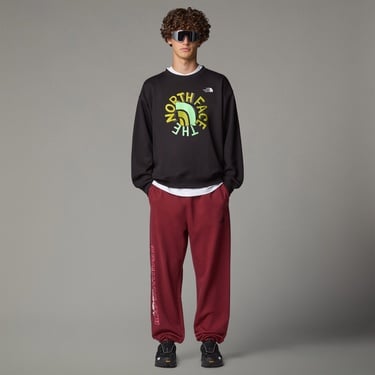  The North Face Oversızed Crew Erkek Siyah Sweatshirt