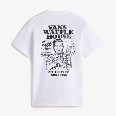  Vans Death Grip Ss Erkek Beyaz T-Shirt