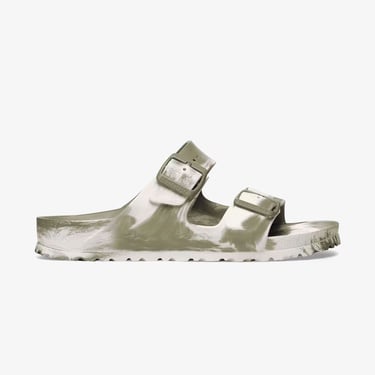  Birkenstock Arizona Eva Erkek Haki Çift Bantlı Plaj Terliği