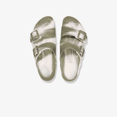  Birkenstock Arizona Eva Erkek Haki Çift Bantlı Plaj Terliği