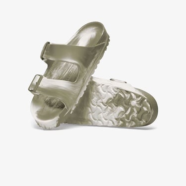  Birkenstock Arizona Eva Erkek Haki Çift Bantlı Plaj Terliği