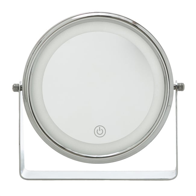  BOHO AYDINLATMALI BÜYÜTEÇLİ AYNA