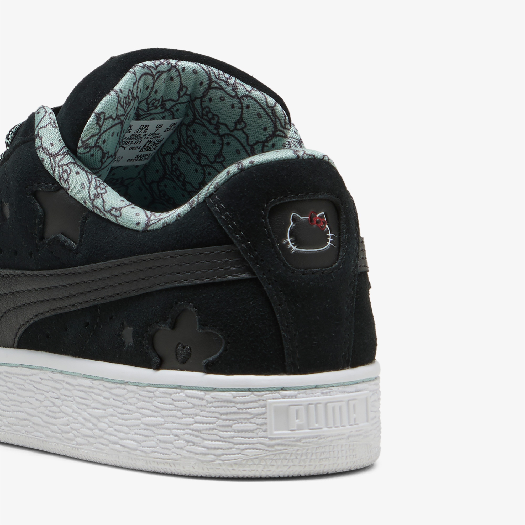 Puma Suede Xl Hello Kitty Kadın Siyah Spor Ayakkabı