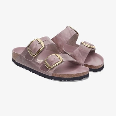  Birkenstock Arizona Big Buckle Kadın Mor Terlik