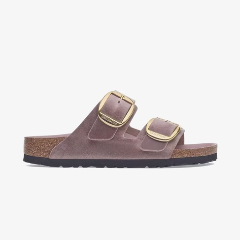  Birkenstock Arizona Big Buckle Kadın Mor Terlik