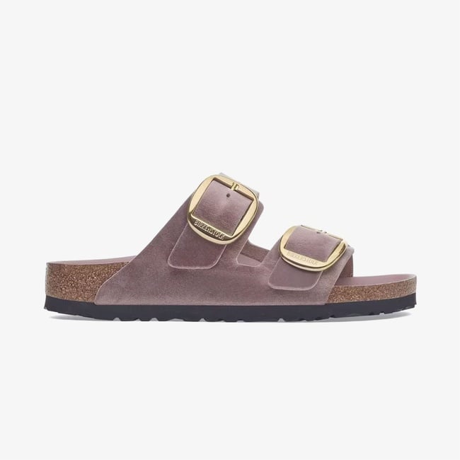  Birkenstock Arizona Big Buckle Kadın Mor Terlik