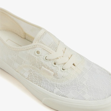  Vans Authentic Kadın Krem Sneaker