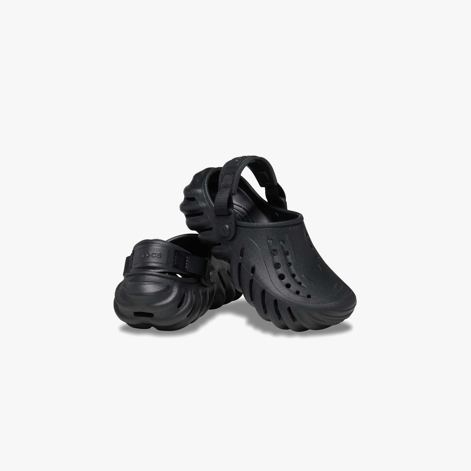 Crocs Echo Clog Çocuk Siyah Terlik