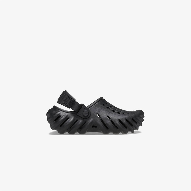 Crocs Echo Clog Çocuk Siyah Terlik