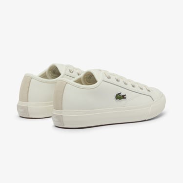  Lacoste Backcourt Kadın Bej Sneaker