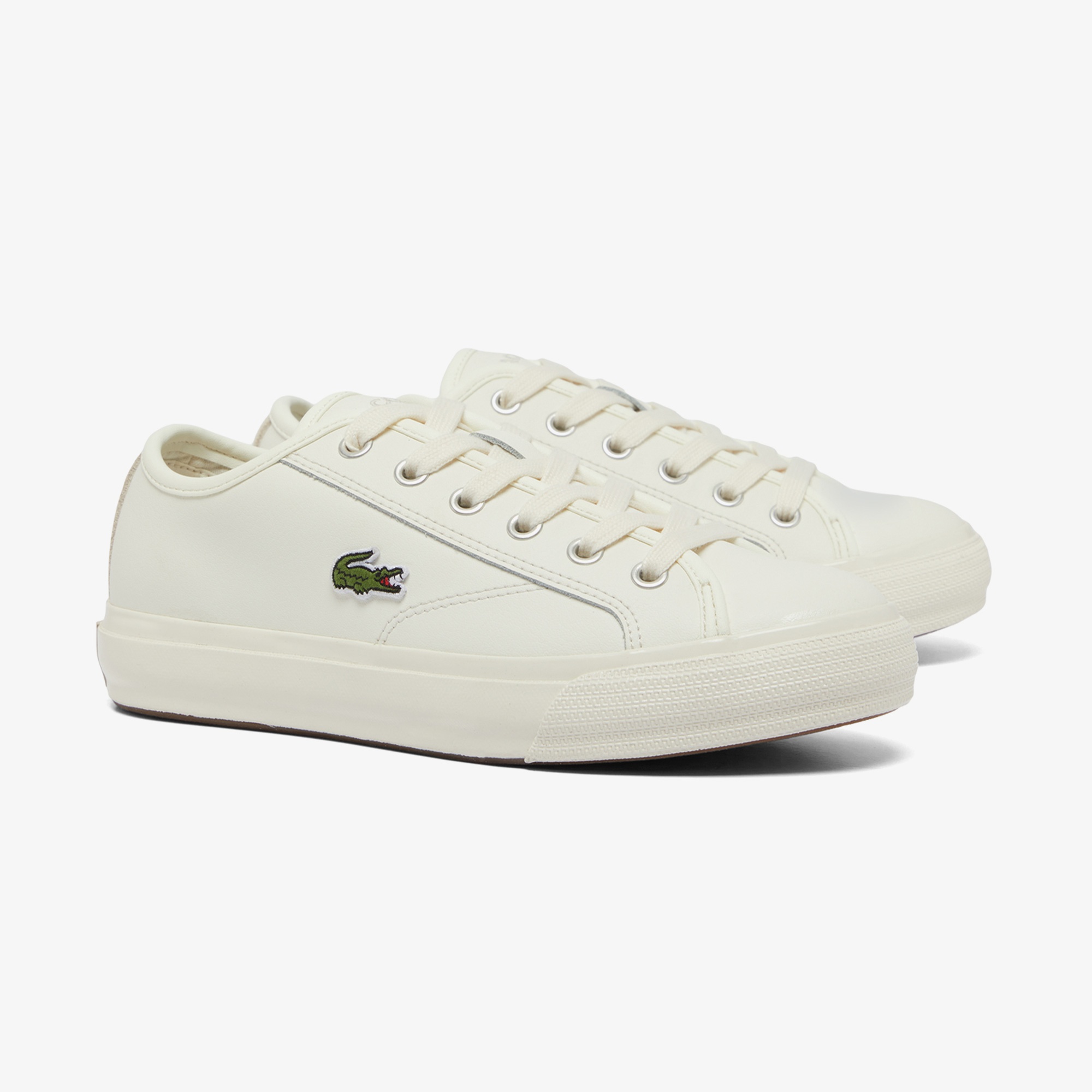 Lacoste Backcourt Kadın Bej Sneaker