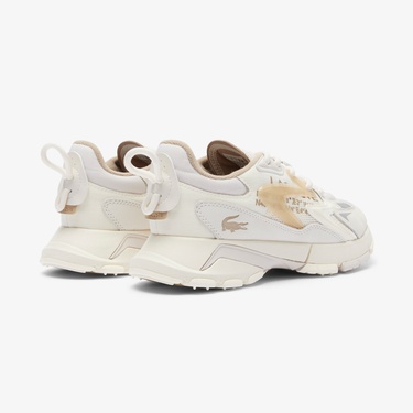  Lacoste L003 Neo Kadın Bej Sneaker