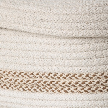  VENUS OVAL DÜZENLEYİCİ SEPET BEJ EKRU 30X13X11