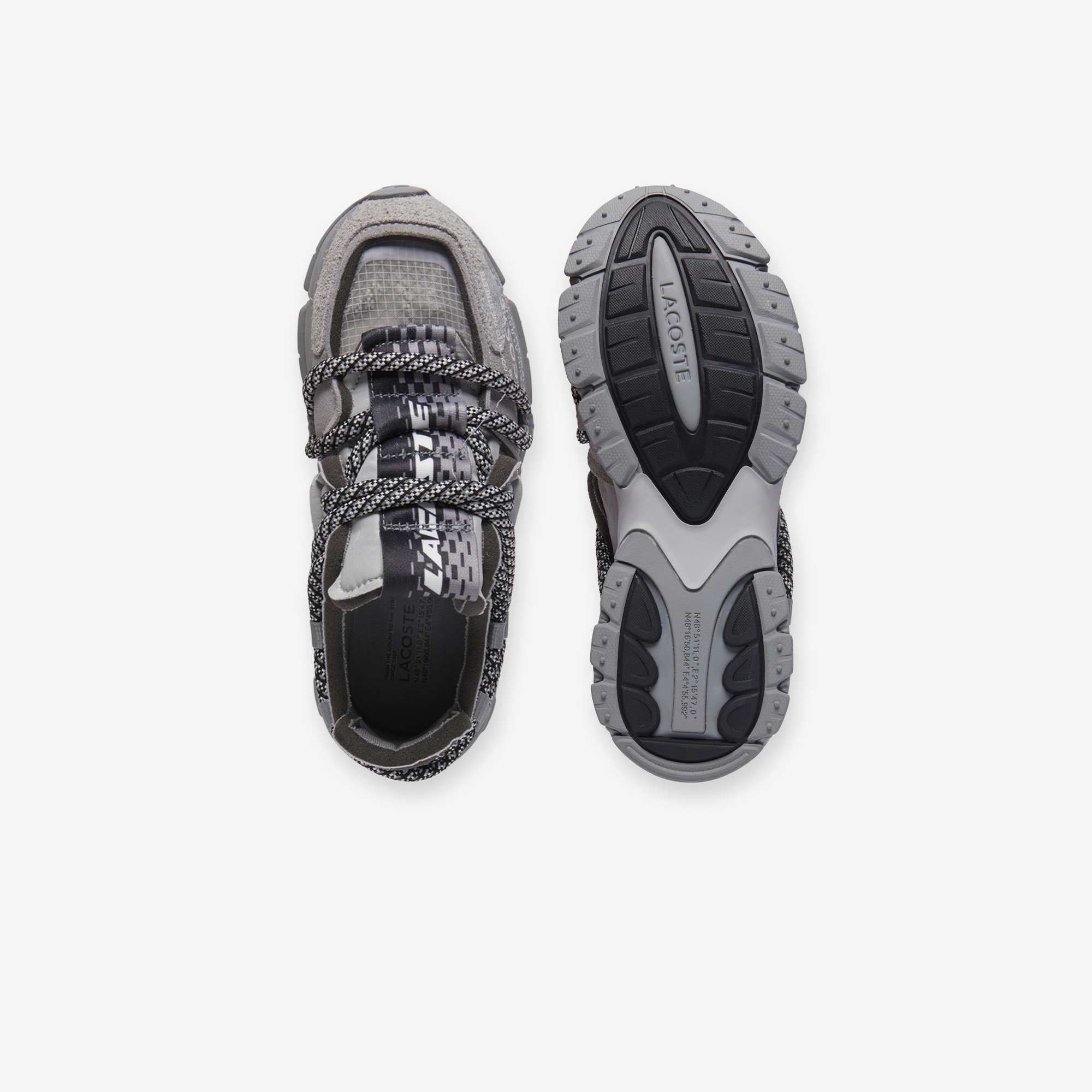 Lacoste L003 Active Runway Kadın Gri Sneaker