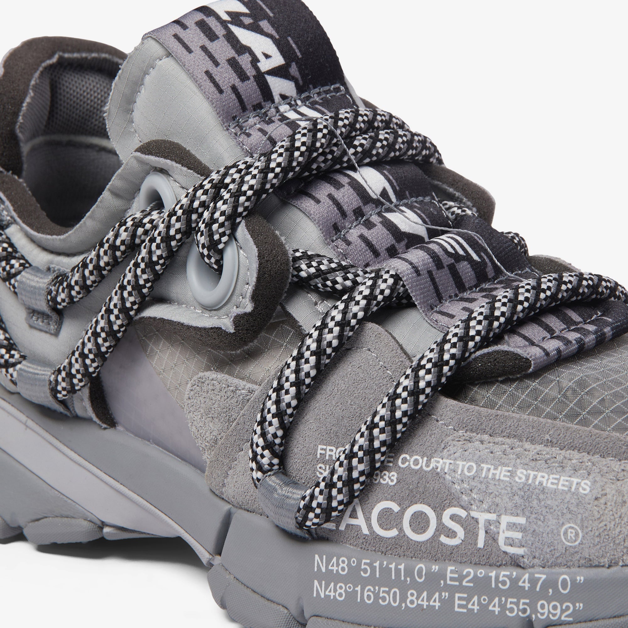 Lacoste L003 Active Runway Kadın Gri Sneaker