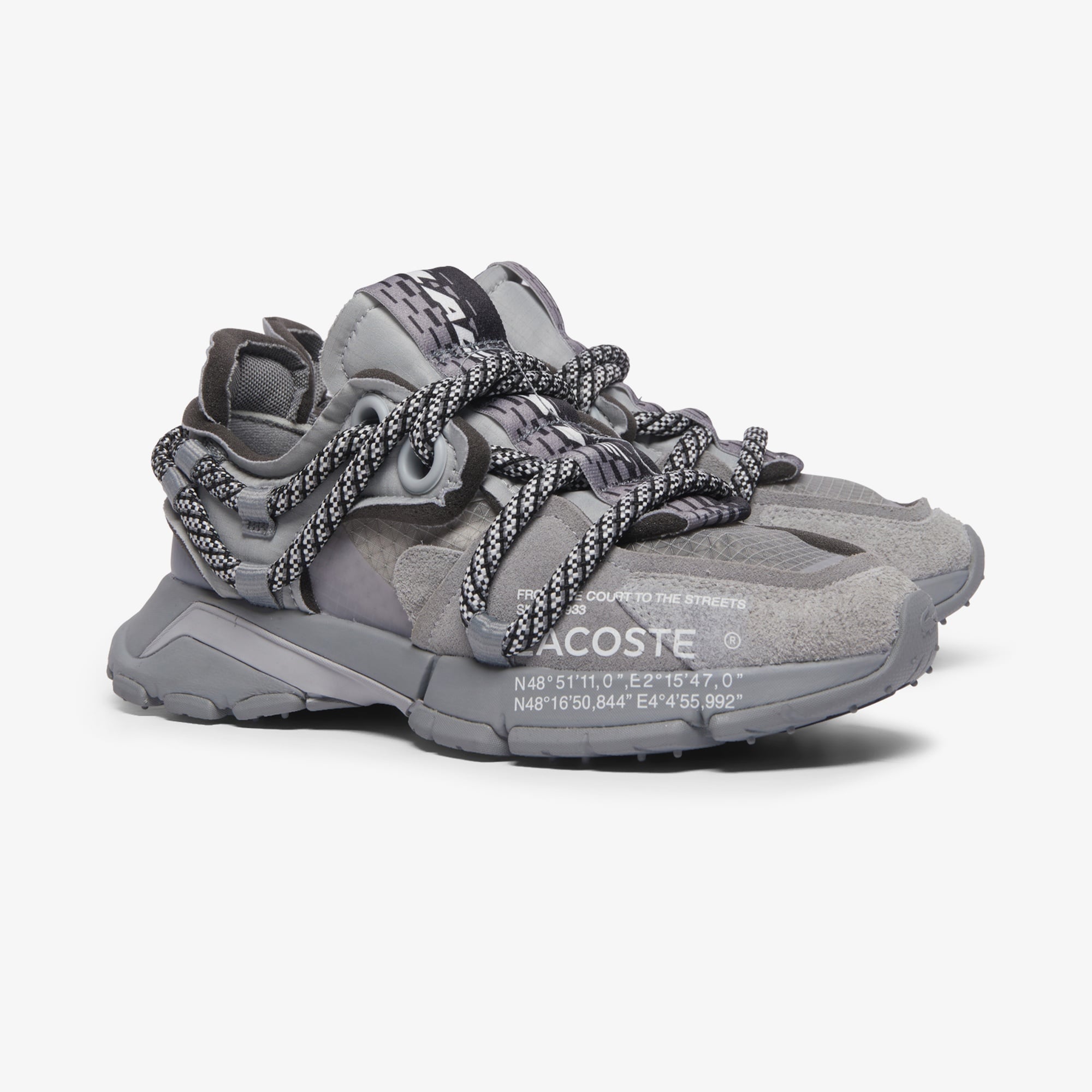 Lacoste L003 Active Runway Kadın Gri Sneaker